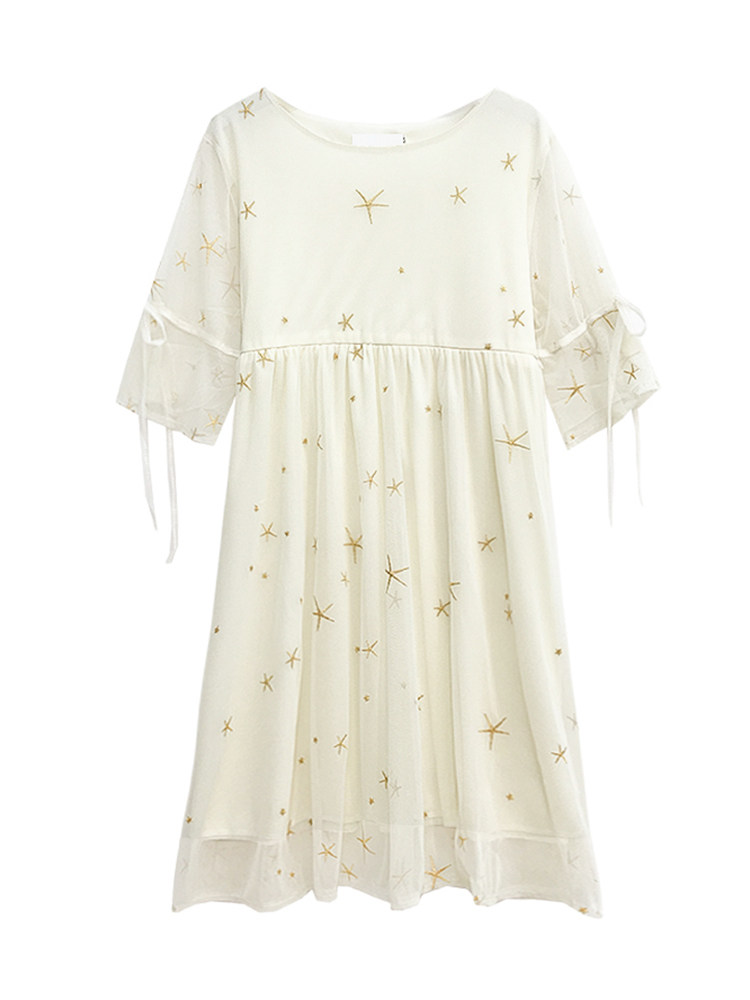 孕妇夏装2021新款中长款夏季孕妈妈 himibaby连衣裙