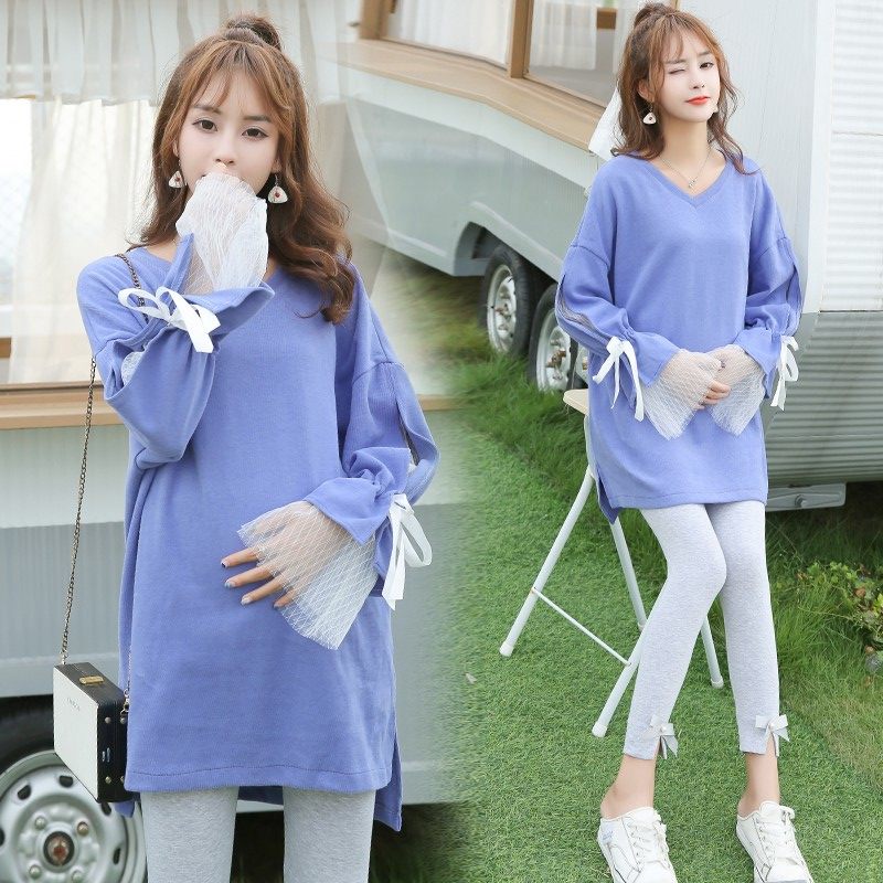 孕妇秋装2020辣妈时尚网红款连衣裙 himibaby连衣裙