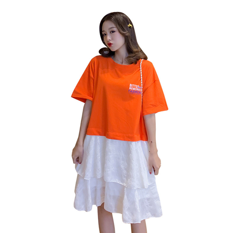 孕妇装辣妈个性韩版宽松大码连衣裙 himibaby连衣裙