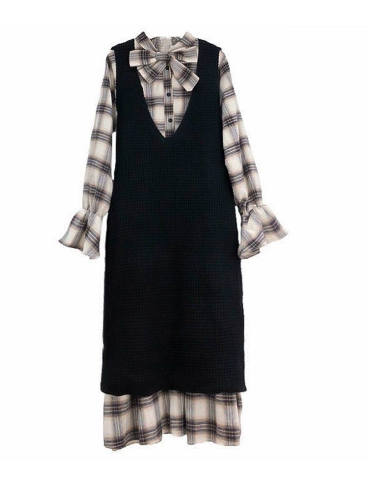 孕妇秋装套装时尚款2021新款韩版 himibaby连衣裙