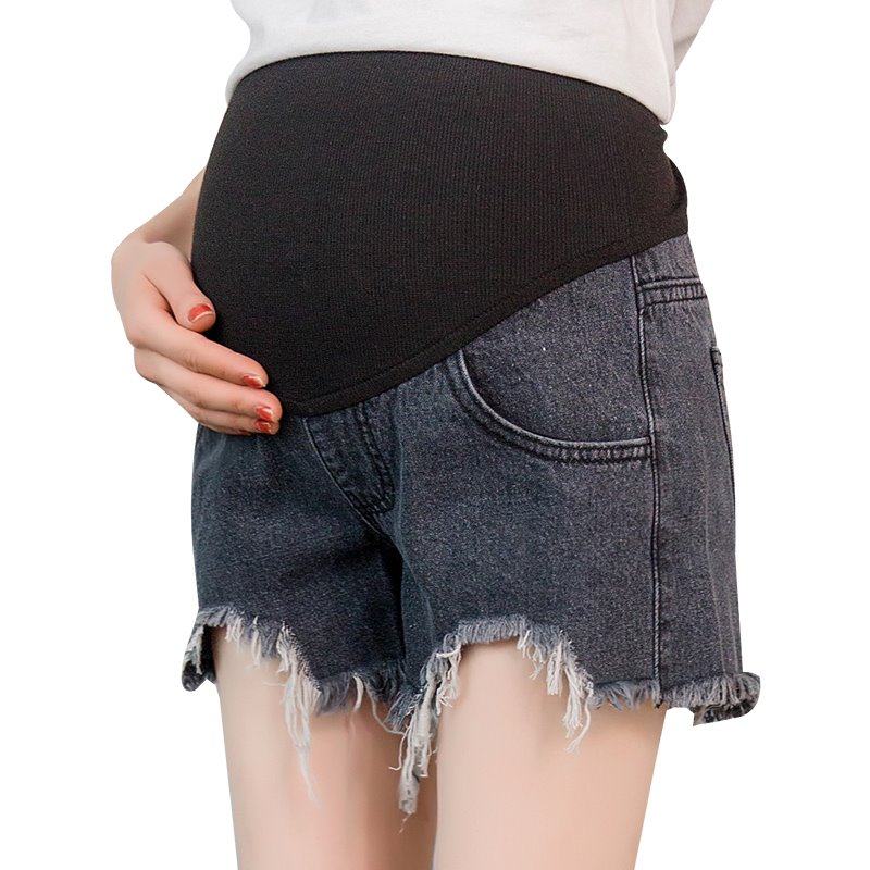 孕妇牛仔短裤夏季2020新款夏打底裤 himibaby孕妇打底裤