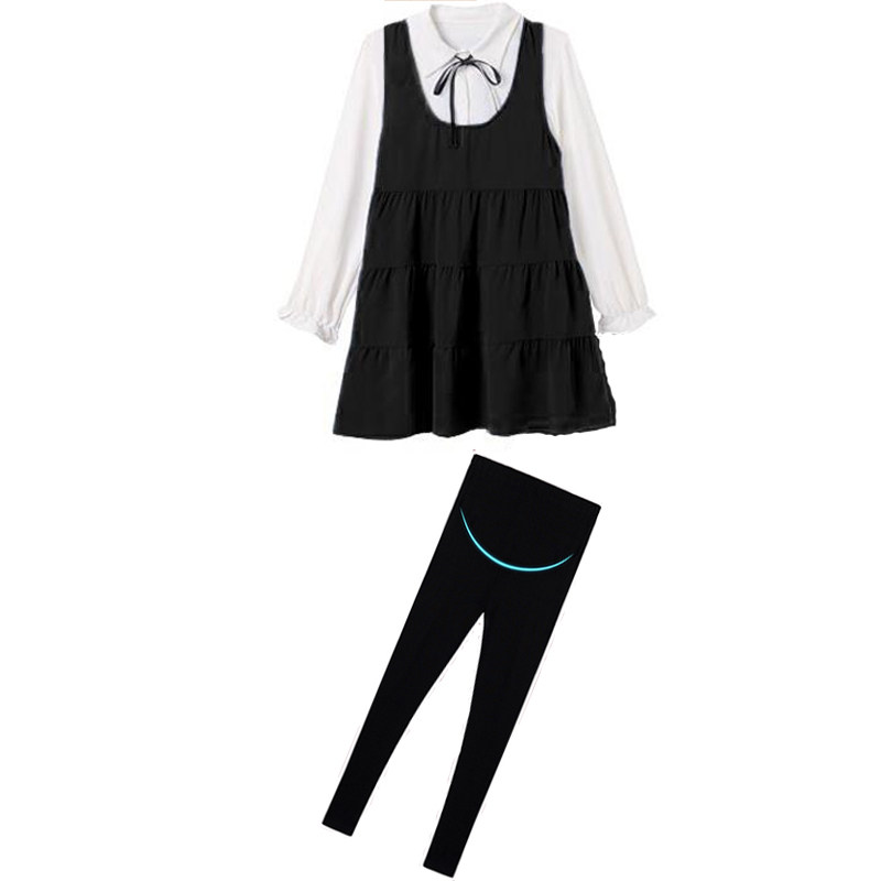 孕妇装秋装2021新款潮时尚款连衣裙 himibaby连衣裙