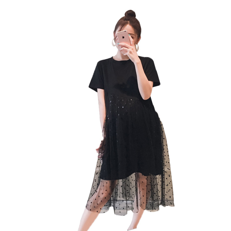 孕妈妈仙女超仙韩版孕妇夏装连衣裙 himibaby连衣裙