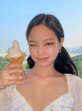 mini满钻小耳圈Jennie同款