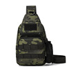 Outdoor running waterproof camouflage tactical chest bag for men
