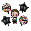 Demon Slayer: Kimetsu no Yaiba Tanjiro Yadouzi balloon cartoon outdoor camping decoration birthday party cross-border foreign trade