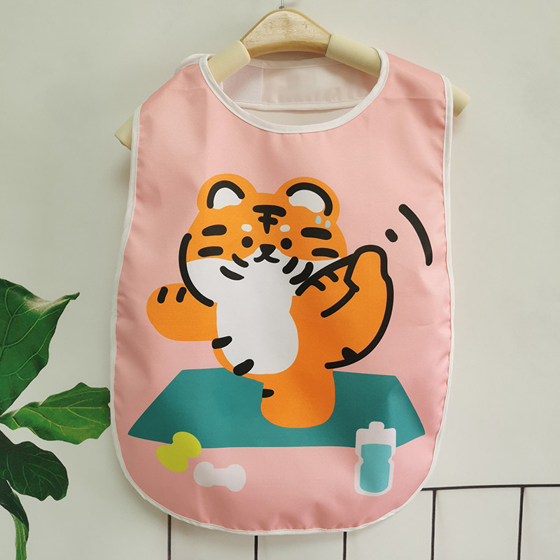卡通可爱虎成人防水围兜 个性吃火锅烧烤吃饭防污成人防油污围嘴,淘宝优惠券,粉丝福利购,淘宝优惠卷
