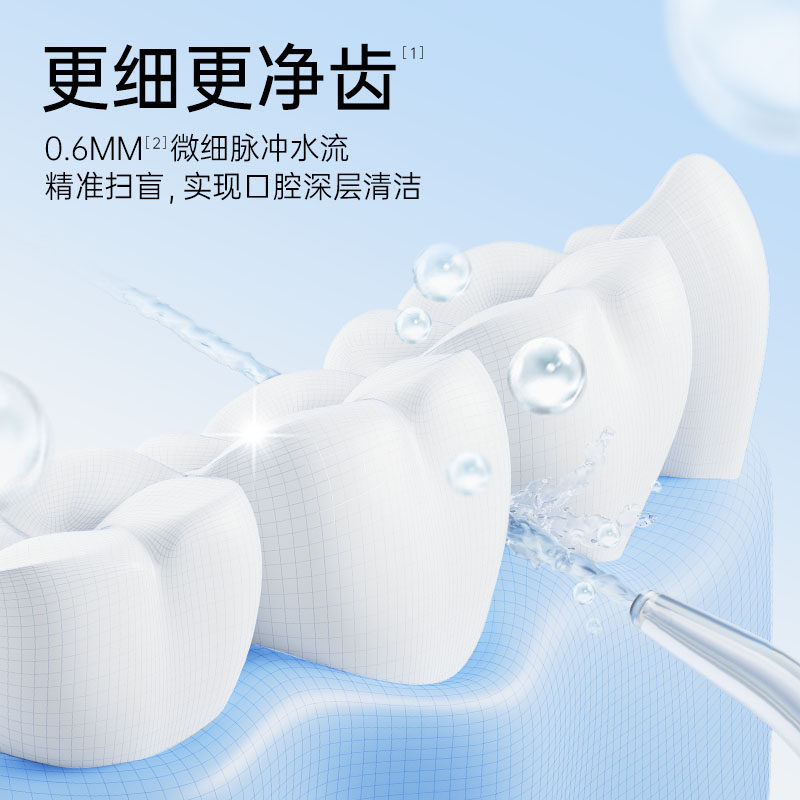【胡可推荐】素士W1香氛冲牙器礼盒家用便携式正畸牙齿水牙线