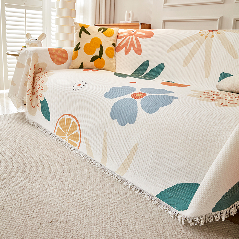 2025秋冬新品防静电防尘防滑现代简约全包沙发巾沙发盖布四季通用 - 图2