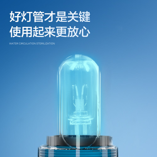 鱼缸杀菌灯紫外线uv灯消毒灯潜水定时灭菌灯小型缸专用除藻灯外置 - 图2