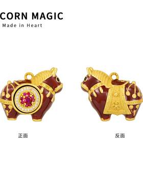 马上有钱项链轻奢小众复古毛衣链