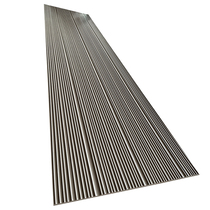 Irregular solid fine groove set to make styling plate wave plate background wall Alien decorative plate solid wood wood decorated i 