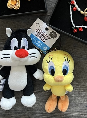 日本 翠儿大傻猫组合挂件崔弟傻猫磁吸挂件包挂送情侣生日礼物