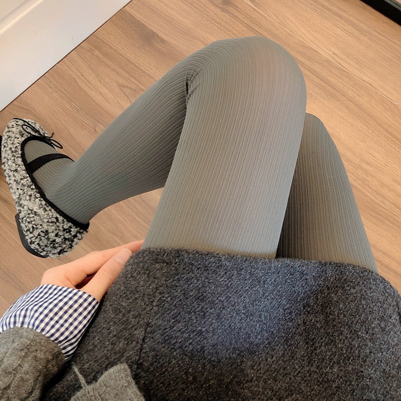 咖啡色连裤袜女秋冬款天鹅绒烟灰色打底裤袜竖条纹日系jk奶白丝袜,淘宝优惠券,粉丝福利购,淘宝优惠卷