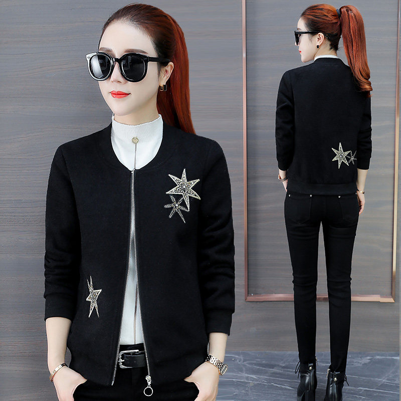 短款休闲外套女装2020年春秋夹克 婳妖短外套