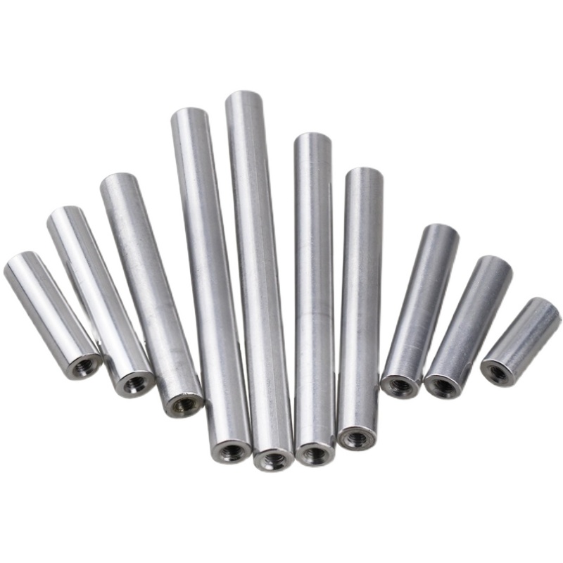 铝柱加工M3M4M5M6M7M8M10M12螺柱 等高柱 隔离柱 螺纹 长螺母 - 图3