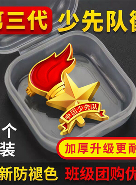 小学生通用少先队员徽章别针