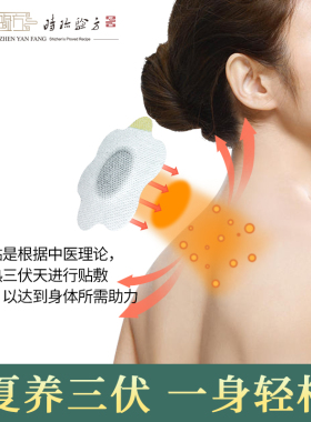 时珍验方三伏贴艾灸肚脐贴家用
