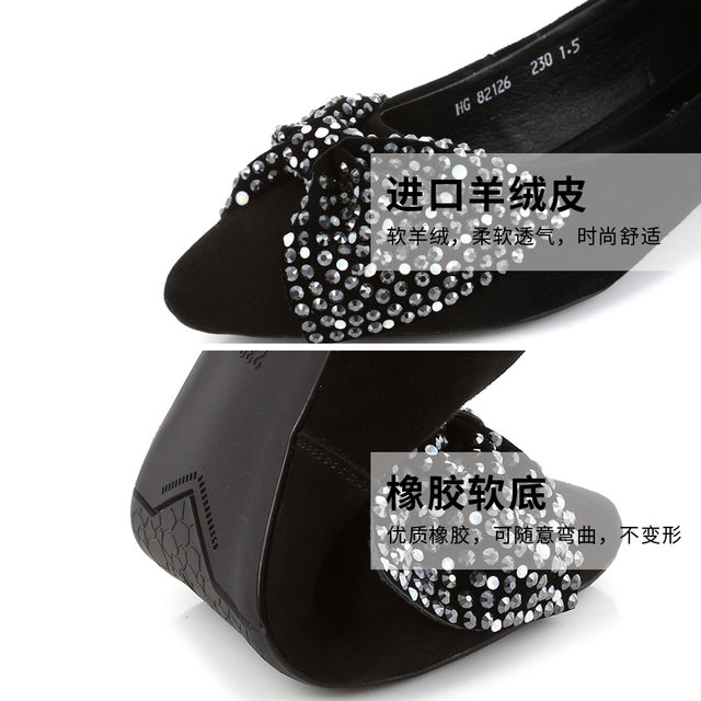 Fashionable soft leather 2021 autumn large size 40-43 shoes