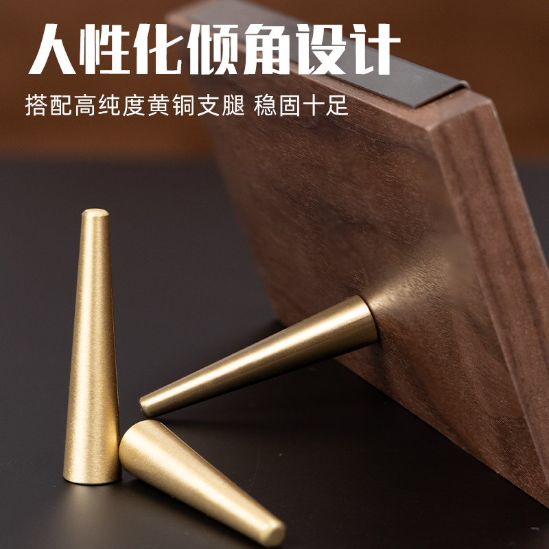 收付款二维码展示牌定制商户商家店铺个人收银支付宝微信收款码摆台制作高级轻奢风创意收钱木质立牌打印定做