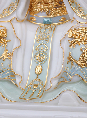 泰山奶奶碧霞元君神像汉白玉