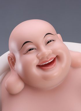 如意添福弥勒佛摆件站像大肚弥勒