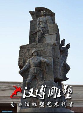 玻璃钢户外公园美陈人物雕塑