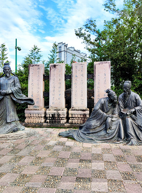 石雕人物雕塑城市大型塑像