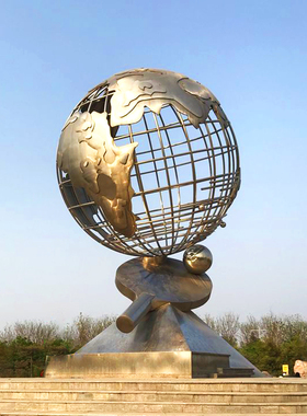 不锈钢材质户外大型雕塑园林景观