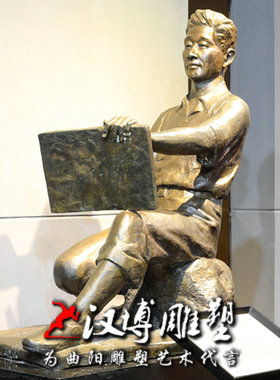 玻璃钢绘画园林景观人物雕塑