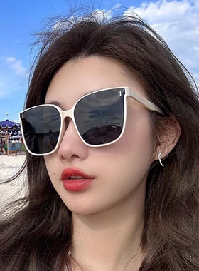 高级感大框墨镜黑色太阳镜gm显瘦