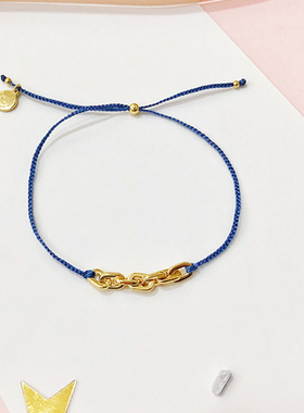 爱情永恒手绳925纯银手链女