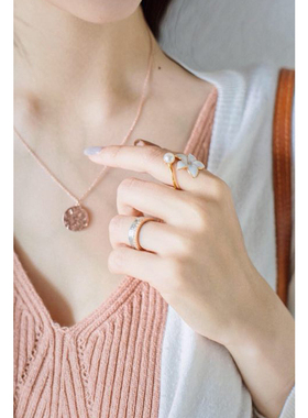 硬币纯银吊坠项链送女朋友礼物