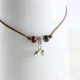 Браслет на ногу ручной работы, плетеный этнический колокольчик, универсальный аксессуар для школьников, простой и элегантный дизайн, этнический стиль, японские и корейские, в корейском стиле