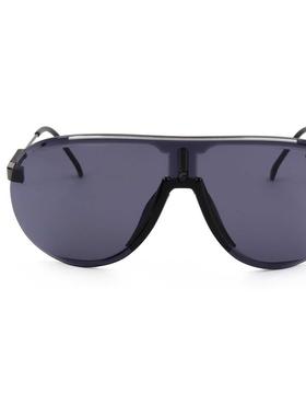 代购Carrera卡雷拉男女太阳镜防紫外线遮光抗强光护眼盾形黑色