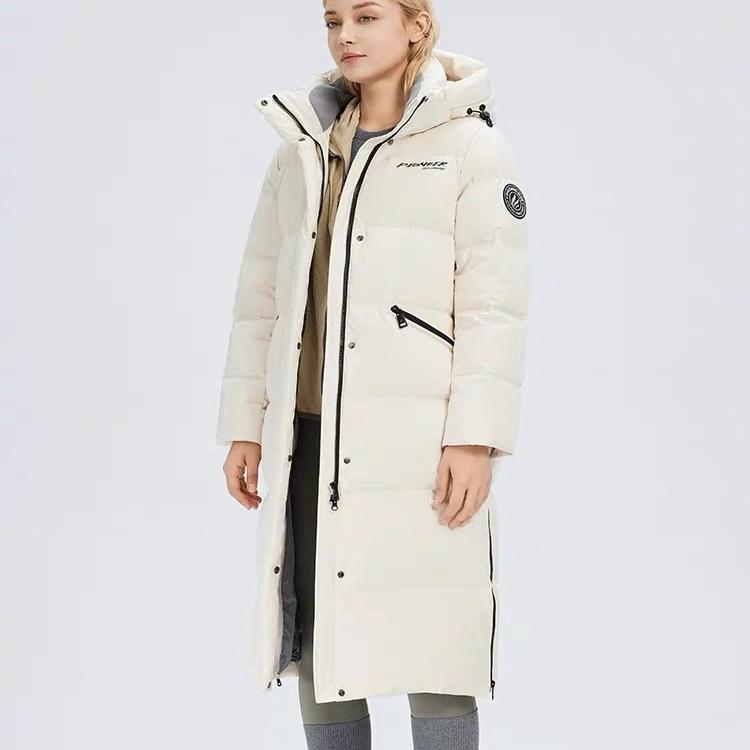 杰奥羽绒服女长款过膝2025冬季新品加厚专柜正品H型保暖修身3016
