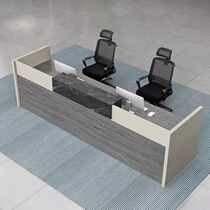 Company Reception Desk Reception Desk Brief Modern Consulting Yingbin Cashier Desk Office Counter Front Desk Desk