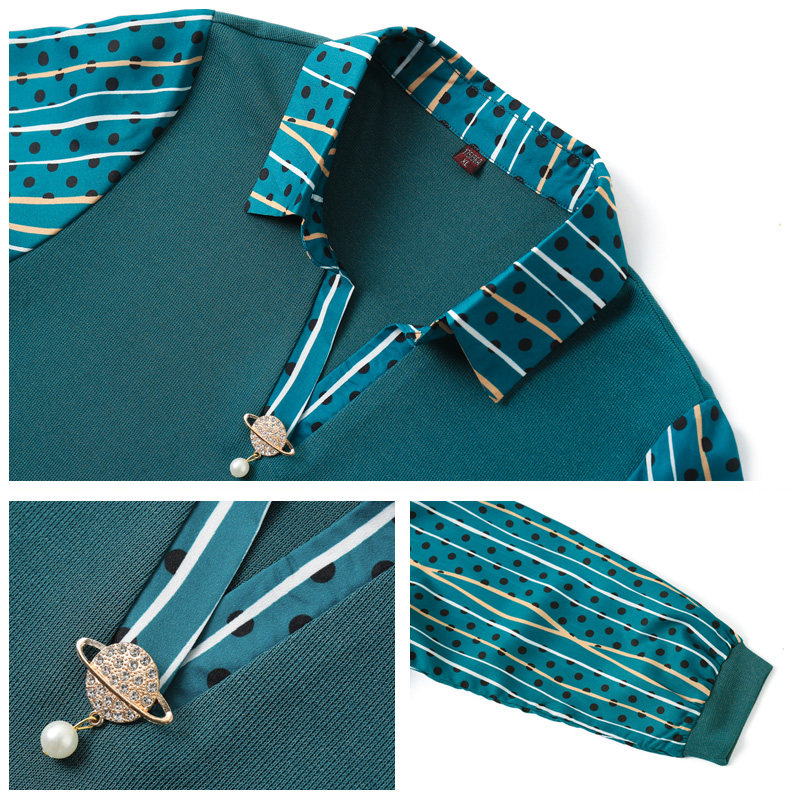 妈妈秋装洋气套装中老年女装小衫 韵姿萱中老年女装