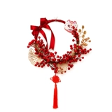 2022 Нового года украшения цветочное кольцо подвесное тигр Год фруктов Новые фрукты Новые живые стены окна окна стена стена и ворота Teng Circle