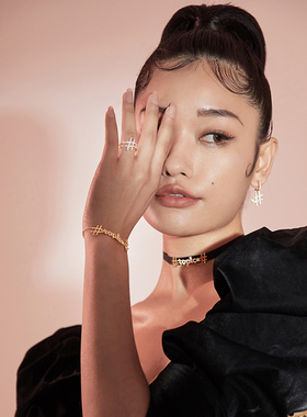 Glam Ever小众话题手链女  时尚设计感简约气质可调节锁扣饰品