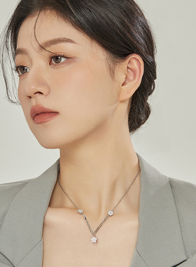 GlamEver发夹星星锁骨链