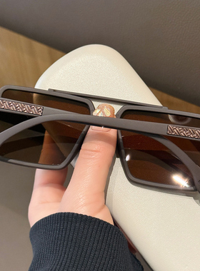 TR框架偏光超轻方形飞行员墨镜