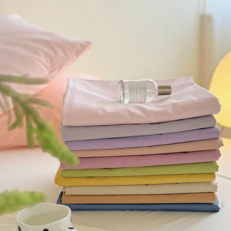 简约百搭经典纯棉床单纯色床罩全棉1.8m单双人1.5m床笠床垫保护套,淘宝优惠券,粉丝福利购,淘宝优惠卷