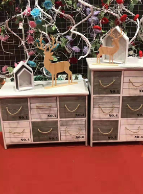 木柜婚礼复古木柜子摄影道具