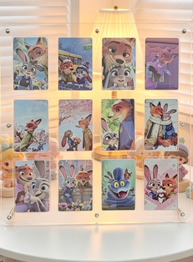 亚克力3寸拍立得小卡展示相框