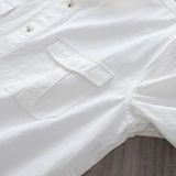 Хлопковая осенняя рубашка, универсальный лонгслив, в американском стиле, свободный крой