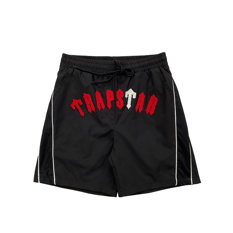 trapstar美式高街潮牌夏季运动休闲字母毛巾绣梭织速干沙滩短裤男,淘宝优惠券,粉丝福利购,淘宝优惠卷