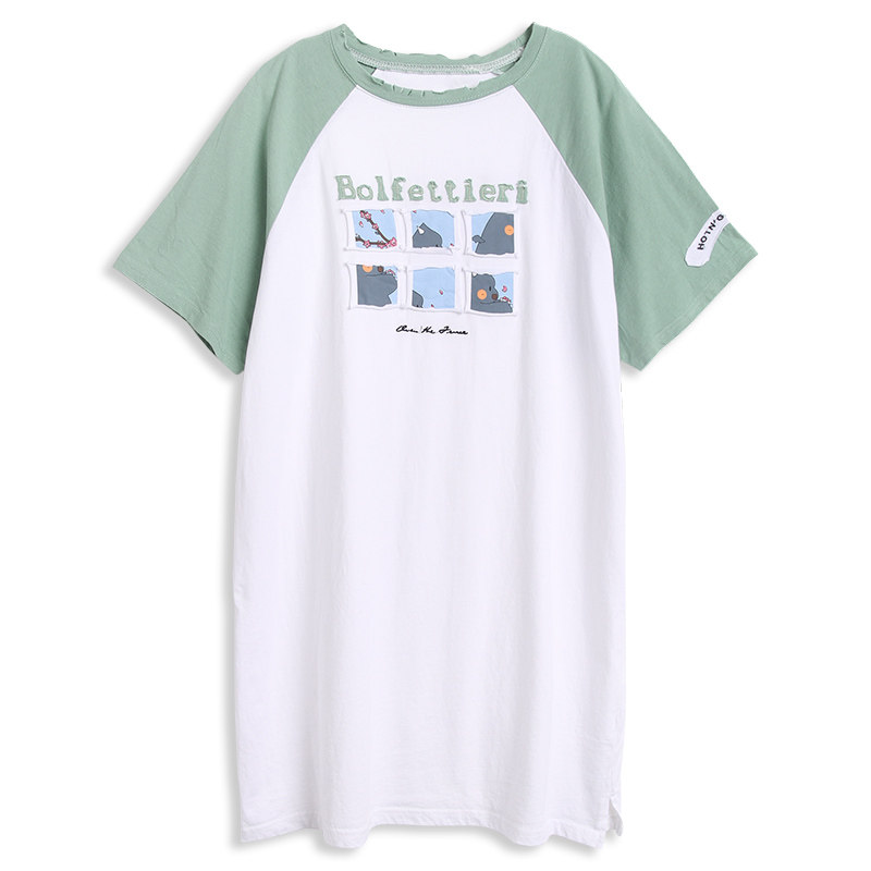 孕妇夏装连衣裙宽松夏季 竺诗连衣裙