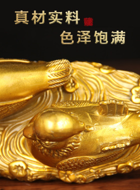 MT15号铜鸳鸯摆件中式