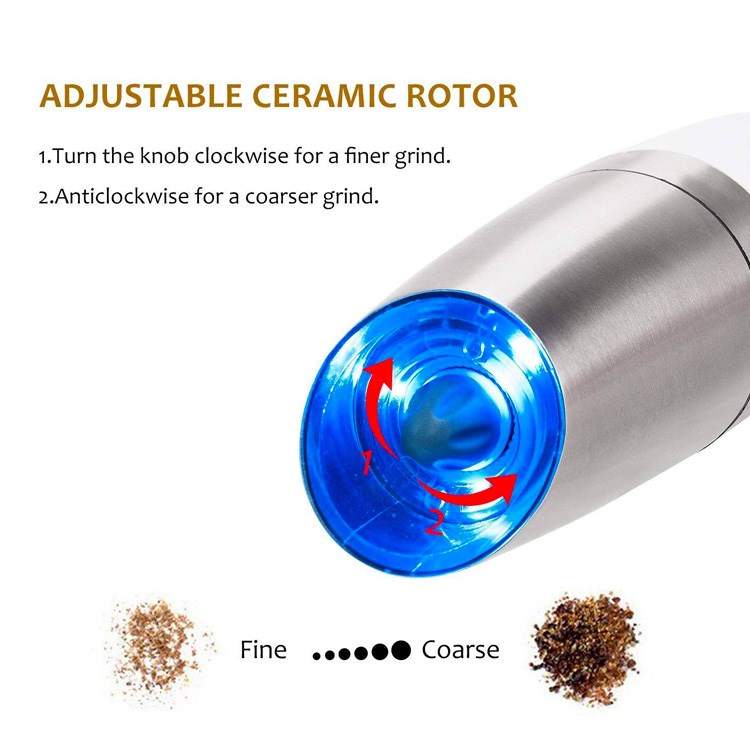 Automatic Mill Pepper and Salt Grinder Kitchen Tools - 图2